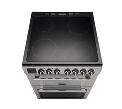 Rangemaster PROPL60ECSS/C 128180 Professional Plus 60cm Ceramic Cooker - STAINLESS/CHROME