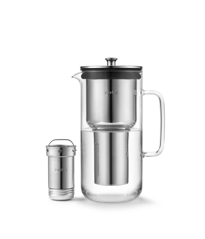 Aarke Purifier Glass Water Filter Pitcher 1.18L - Image 4