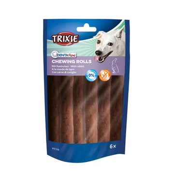 Denta Fun Rabbit Chicken Rolls pet treats, natural ingredients, chew sticks – available at Keans Claremorris.