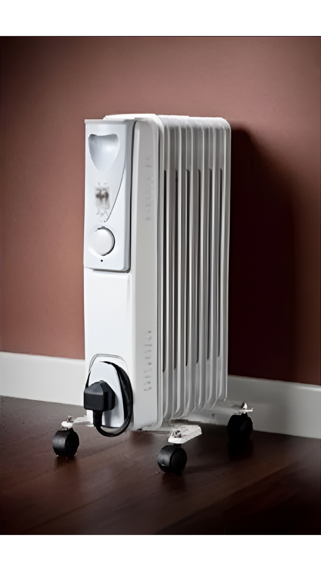 9 Fin Oil Filled Heater 2000W with thermostatic control, quiet operation, efficient heat distribution – Keans Claremorris