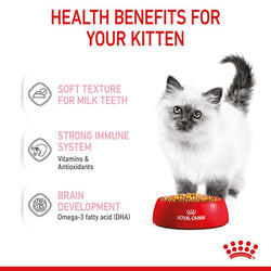 Royal Canin Kitten Jelly Pouch 85g - Nutritious wet food for kittens, available at Keans Claremorris.