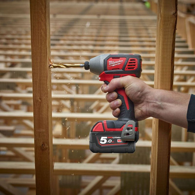 Milwaukee HSS-G Shockwave™ Red Hex Titanium Drill 4.5mm - 1pc - Image 6