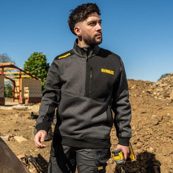 DeWalt Redland 1/4 Zip Sweatshirt - Image 5