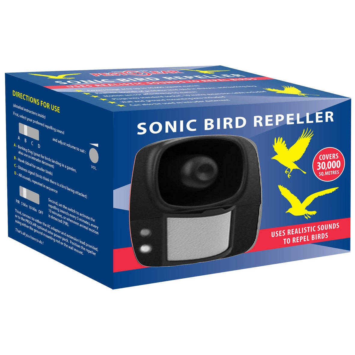 Pestclear Sonic Bird Repleller Plug-in