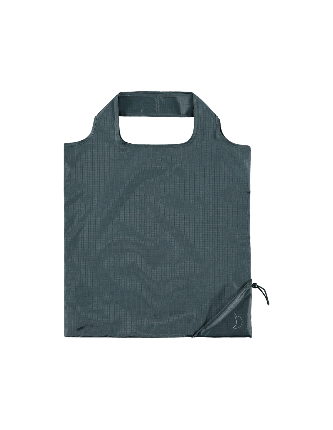 Matte green Chillys reusable bag with integrated pouch and small logo on bottom corner.