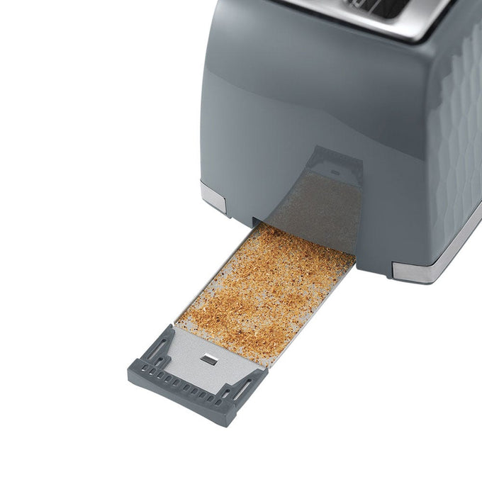 Russell Honeycomb Hobbs Toaster | Grey - Image 4