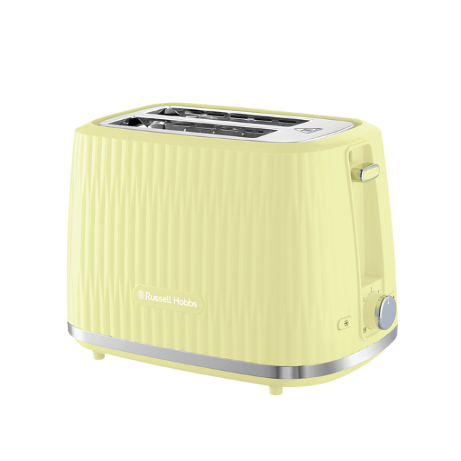 Russell Hobbs Eden 2 Slice Lemon Toaster with 6 browning settings, frozen, reheat, high lift functions – Keans Claremorris