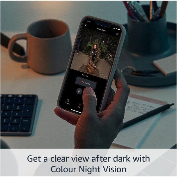 Ring Battery Doorbell Pro with HD video and two-way talk | Wireless smart doorbell | Available at Keans Claremorris