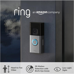 Ring Battery Doorbell Pro with HD video and two-way talk – available at Keans Claremorris