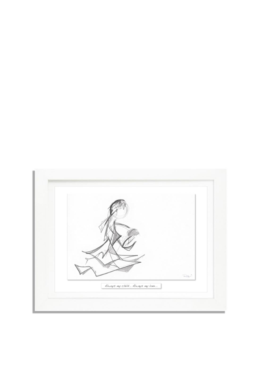 My Child Card by Rita Oates, 22x17cm inspirational art card with encouraging words, available at Keans Claremorris.