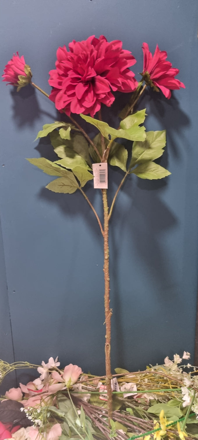 Anna Dahlia Dark Pink 94cm - Image 1