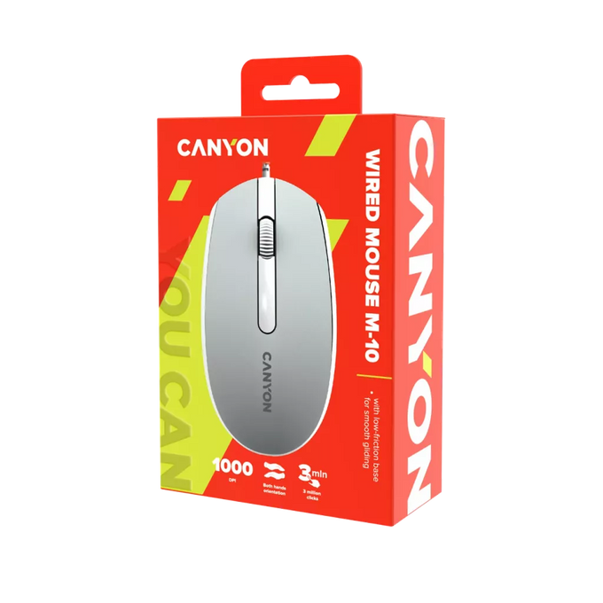 Canyon Wired Mouse With a Smooth Sliding Effect M-10 - Image 5