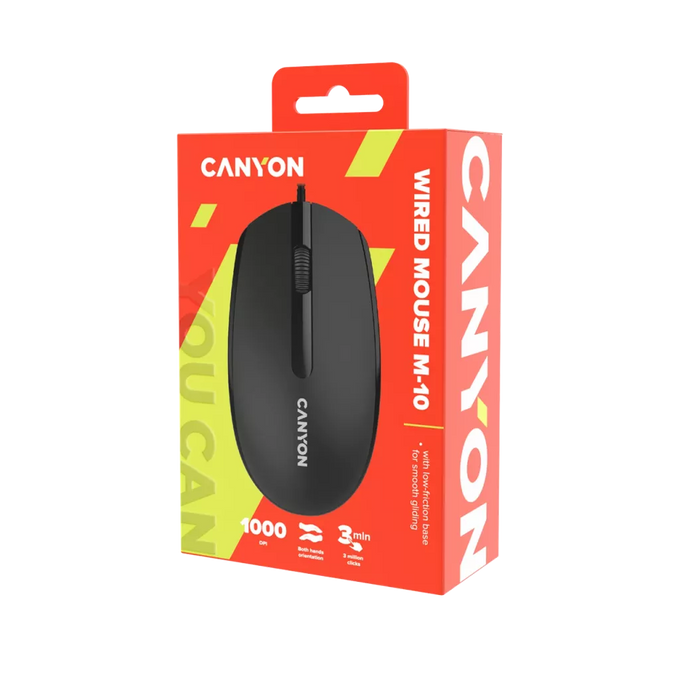 Canyon Wired Mouse With a Smooth Sliding Effect M-10 - Image 6