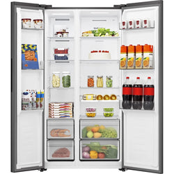Hisense 91.1cm x 178.6cm Freestanding Door Black Stainless Steel