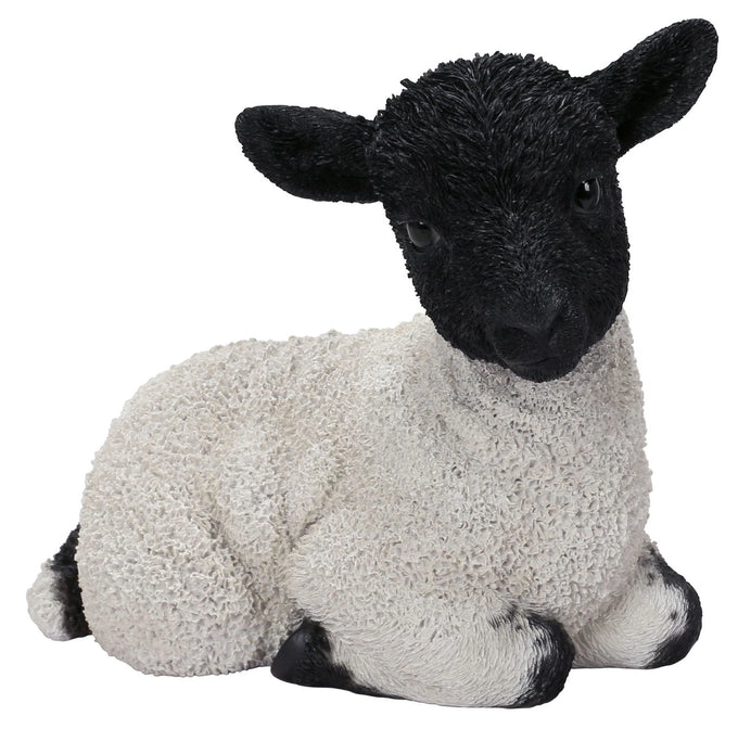 Sitting Black Face Lamb - Garden Ornament Keans Claremorris