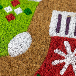 Latex Coir - Christmas Coir - Stockings  40X58cm