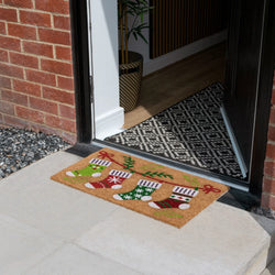 Latex Coir - Christmas Coir - Stockings  40X58cm