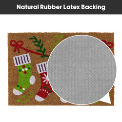 Latex Coir - Christmas Coir - Stockings  40X58cm