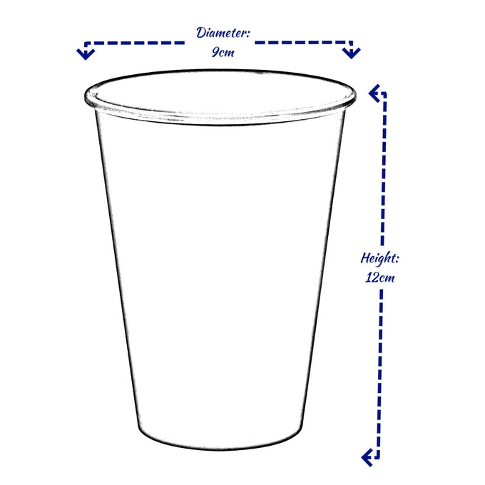Plastic Beaker Multi-Coloured 6 Pce - Image 3