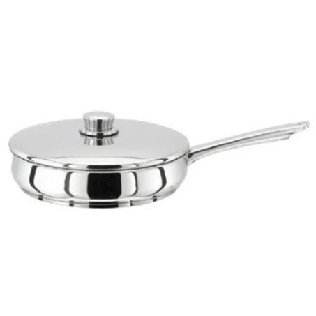 Stellar 1000 26cm stainless steel saute pan with thick forged base, dishwasher and oven safe – Keans Claremorris