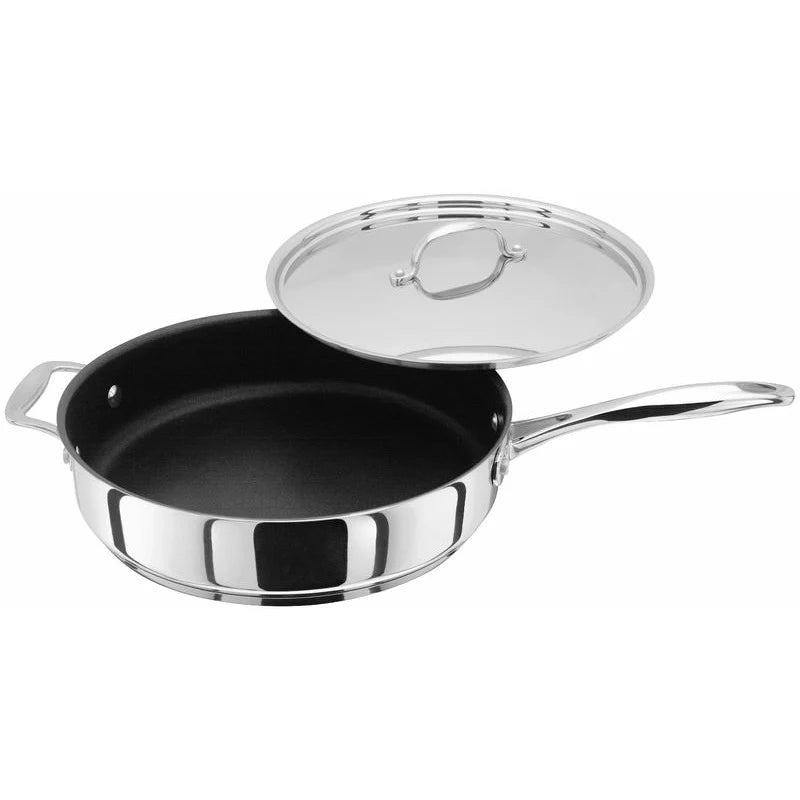 Stellar 7000 28cm 3.5L non-stick saute pan, stainless steel, Teflon Platinum Pro, dishwasher safe – Keans Claremorris