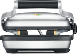 Sage The Perfect Press 2-slice sandwich maker, brushed stainless steel, adjustable height, non-stick plates, at Kean’s