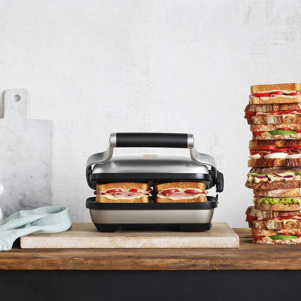 Sage Perfect Press Sandwich Maker SSG600BSS2GUK1 with adjustable settings - available at Keans Claremorris