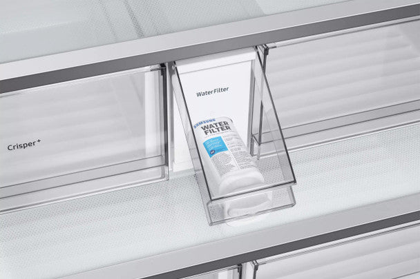 Samsung Bespoke French Style Fridge Freezer with Autofill Water Pitcher - Silver | RF24BB620ES9EU