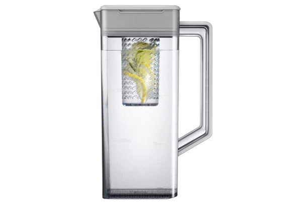 Samsung Bespoke French Style Fridge Freezer RF24BB620ES9EU with Autofill Water Pitcher, Silver - Keans Claremorris