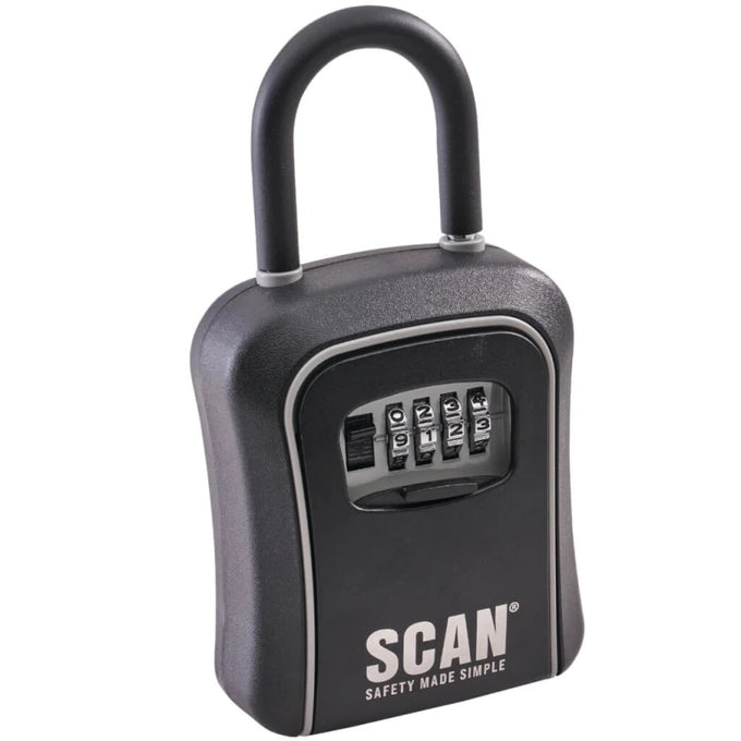 Scan Dual Purpose Key Safe XMS24KEYSAFE with 4-wheel combo, weatherproof cover, wall or shackle mount – Keans Claremorris