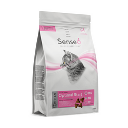 Sense6 Kitten Food 600g by Keans Claremorris, rich in chicken, salmon oil, prebiotics, cranberry for healthy growth