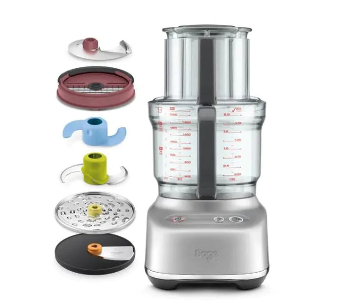 Sage Paradice 9 Food Processor Sea Salt finish, powerful kitchen appliance – available at Keans Claremorris