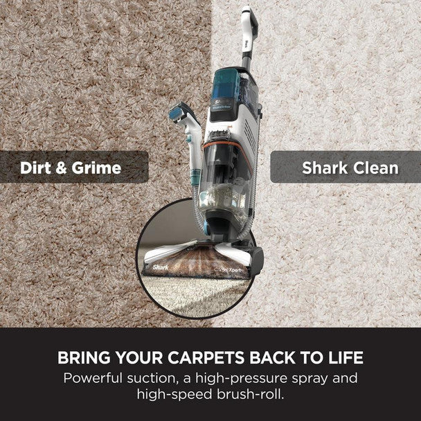 Shark Carpet Expert & Stain Striker EX200UK vacuum cleaner for deep carpet cleaning - available at Keans Claremorris