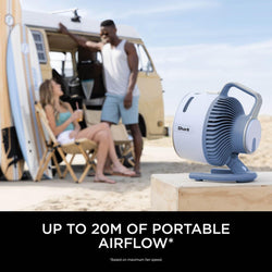 Shark FlexBreeze HydroGo Misting Fan Glacier Blue| FA050UKBL