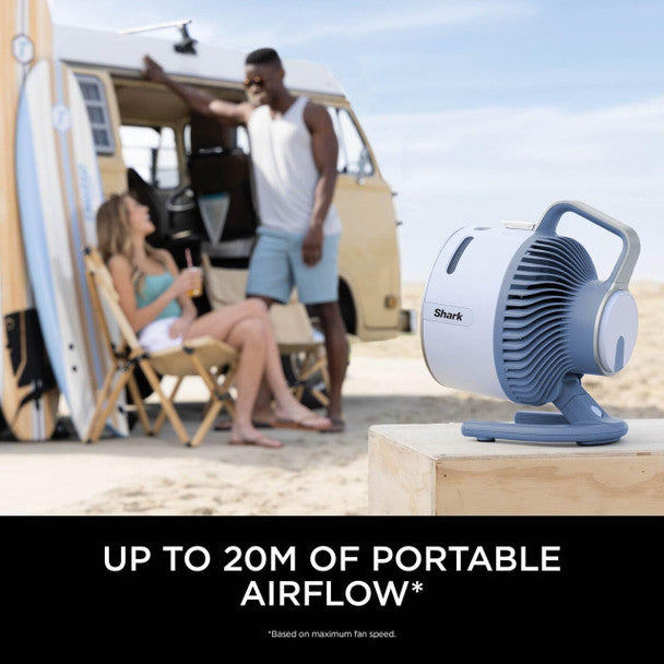 Shark FlexBreeze HydroGo Misting Fan Glacier Blue| FA050UKBL - Image 4