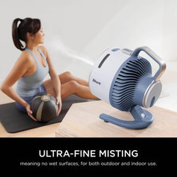 Shark FlexBreeze HydroGo Misting Fan Glacier Blue| FA050UKBL