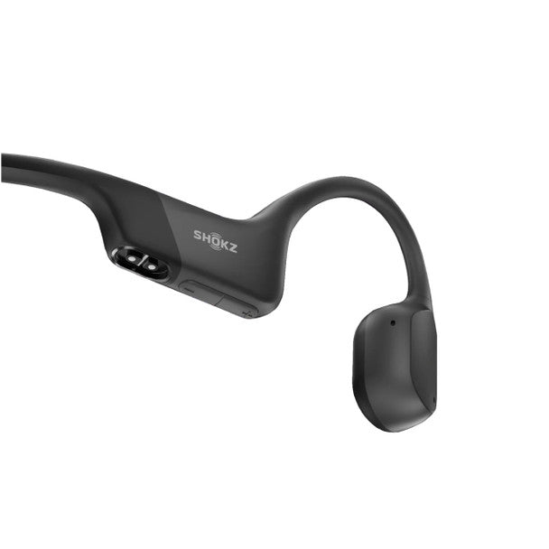 Shokz OpenRun Mini Black wireless bone conduction headphones, lightweight and sweat-resistant | Keans Claremorris