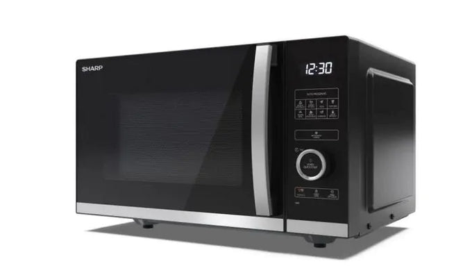 Sharp 25L 900W Flatbed Microwave Silver - Image 3