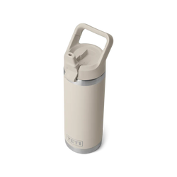 Yeti Rambler 18 Oz Colour Straw Bottle Cape Taupe