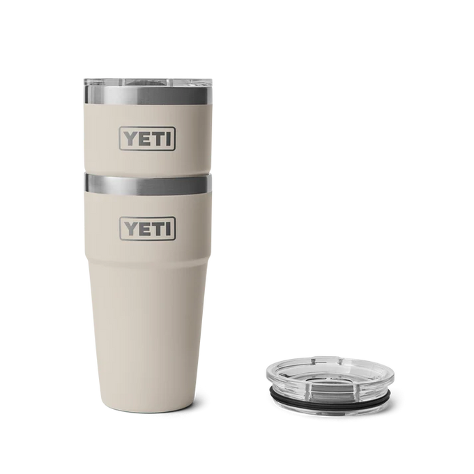Yeti Rambler 20 Oz Stackable Cup - Cape Taupe - Image 4