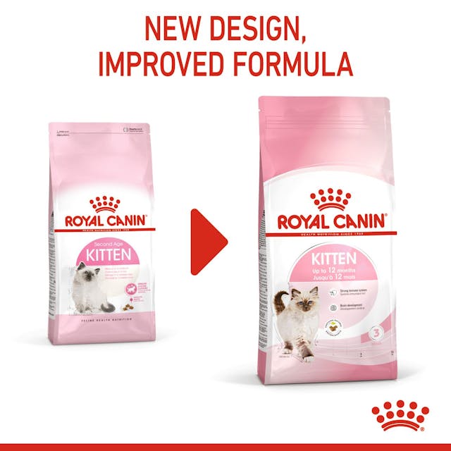 Royal Canin Kitten Food 2kg bag - premium nutrition for kittens, available at Keans Claremorris.