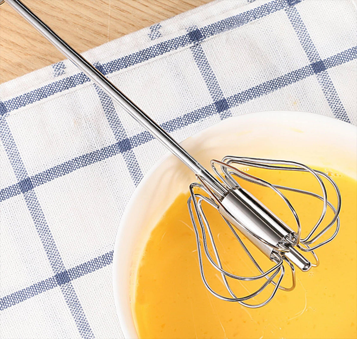 Spin Whisk for mixing and whipping, durable stainless steel design - available at Keans Claremorris.
