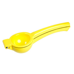 Lemon press juicer with ergonomic handle for easy citrus squeezing – available at Keans Claremorris.