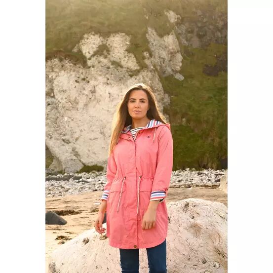 Lighthouse Ladies Pippa Coat in Pink, stylish and warm women's outerwear from Keans Claremorris