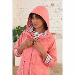 Lighthouse Ladies Pippa Coat in Pink, stylish waterproof jacket, available at Keans Claremorris