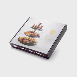 Slate Étagère & 4 Piece Acacia Cheese Knife Set