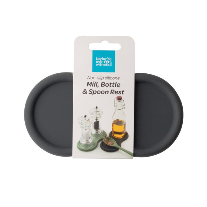 Silicone Mill & Bottle Stand Graphite - Image 2