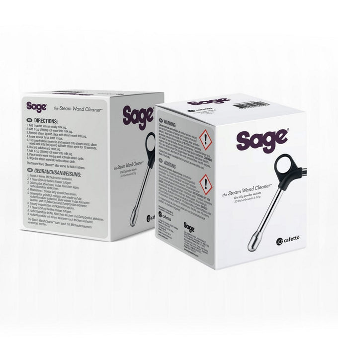 Sage Steam Wand Cleaner SES006UK removes milk residue, maintains steam pressure, ensures fresh coffee, available at Kean’s