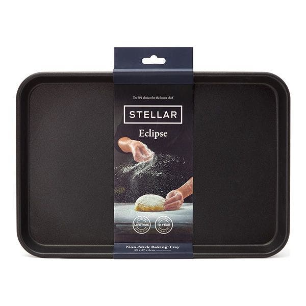 Stellar Eclipse 44x32x2cm non-stick baking tray by Keans Claremorris, durable and easy-to-clean cookware accessory.