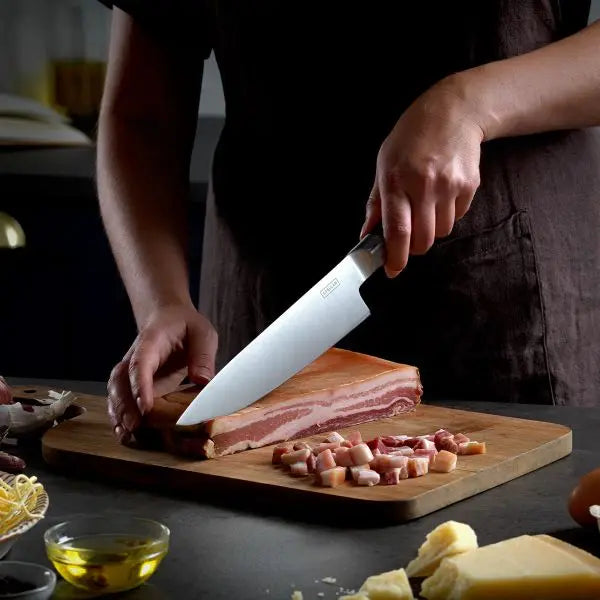 Stellar Poise 21cm Cooks Knife with sharp stainless steel blade – available at Keans Claremorris.